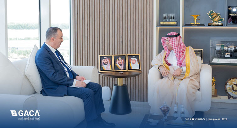 GACA President Meets the Algerian Ambassador to the Kingdom