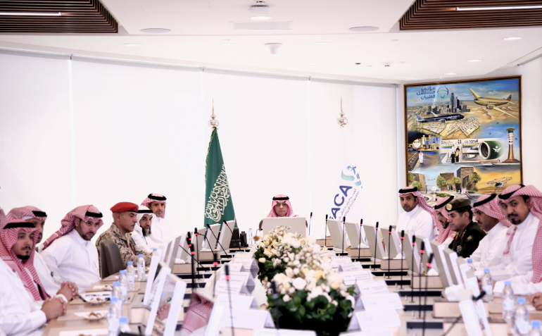 رئيس الطيران المدني يرأس الاجتماع السابع للجنة الوطنية لتسهيلات النقل الجوي