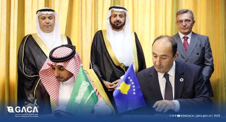 Saudi Arabia and Kosovo Sign an Agreement in the Field of Air Transport Services