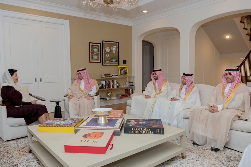 Saudi Ambassador to the United States Receives GACA President