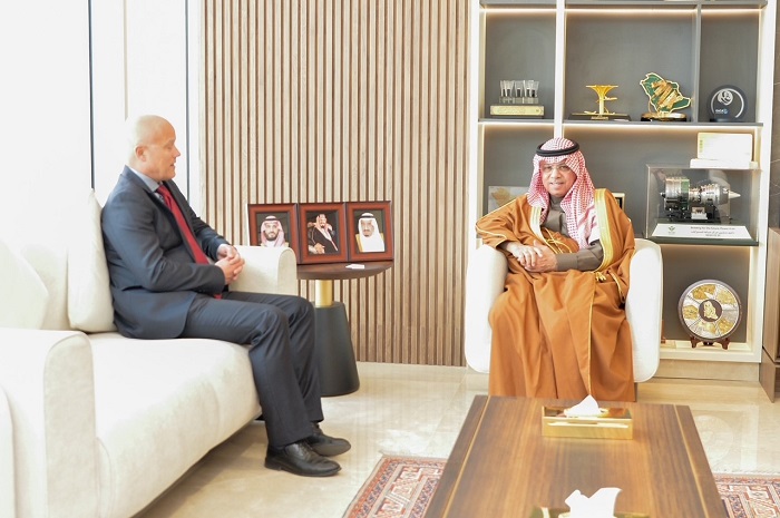 GACA President Meets the Ambassador of Slovakia to the Kingdom